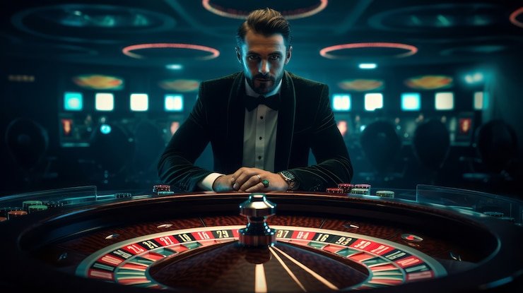 Papan taruhan American Roulette di slotgg menampilkan semua jenis taruhan dalam dan luar